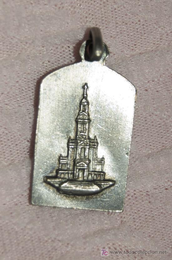 Antig&uuml;edades: MEDALLA ANTIGUA DE LA VIRGEN DE FATIMA - Foto 5
