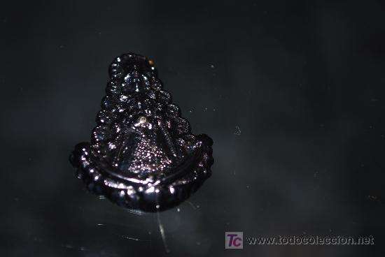 Antig&uuml;edades: virgen del rocio, 4 cm, metal - Foto 2