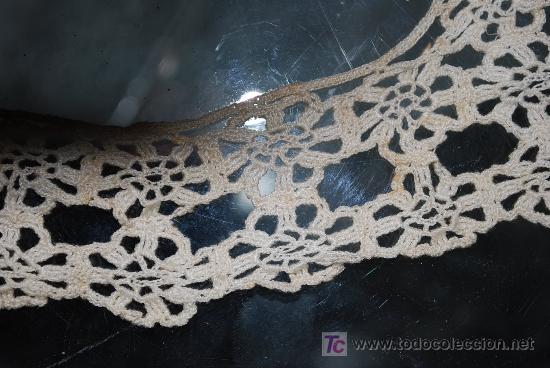 Antig&uuml;edades: antiguo cuello de croche, - Foto 4