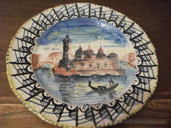 Antig&uuml;edades: plato veneciano - Foto 1