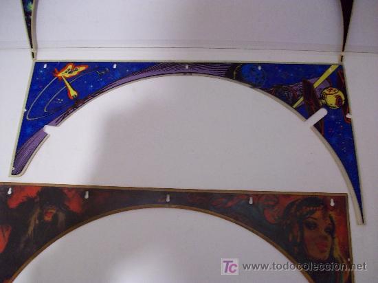 Antig&uuml;edades: PINBALL/ Pl&aacute;sticos del Tablero:  3 PLASTICOS. - Foto 1