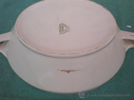 Antig&uuml;edades: sopera porcelana - Foto 4