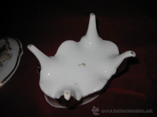Antig&uuml;edades: JOYERO DE PORCELANA - Foto 4