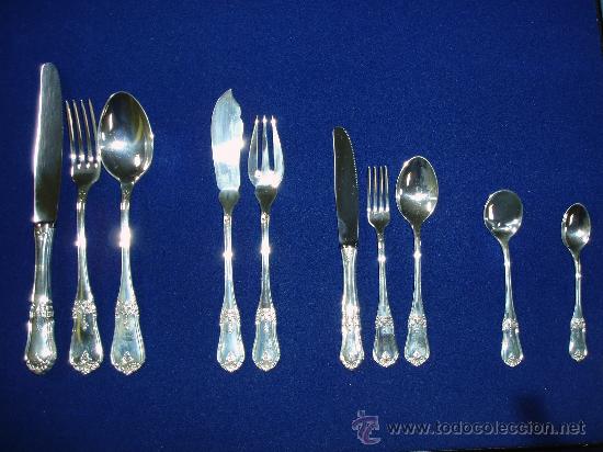 Antig&uuml;edades: CUBERTERIA A ESTRENAR PLATA LEY - WHITERMAN - Foto 4