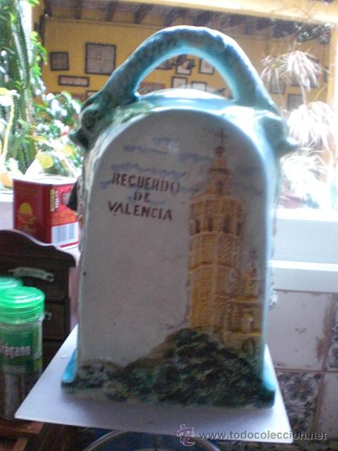 Antig&uuml;edades: Gran botijo en ceramica de manises - Foto 3