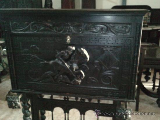 Antig&uuml;edades: BARGUE&Ntilde;O ANTIGUO CASTELLANO 150CM - Foto 2