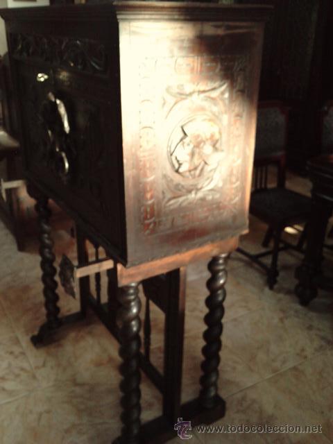 Antig&uuml;edades: BARGUE&Ntilde;O ANTIGUO CASTELLANO 150CM - Foto 3