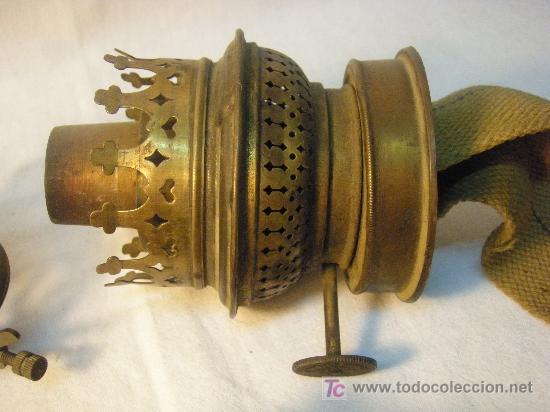 Antig&uuml;edades: LOTE MECHEROS  DE QUINQU&Eacute;S ANTIGUOS - Foto 3