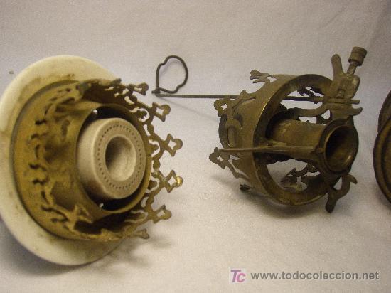 Antig&uuml;edades: LOTE MECHEROS  DE QUINQU&Eacute;S ANTIGUOS - Foto 9