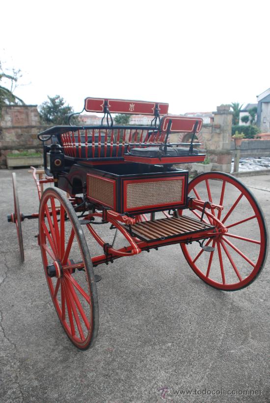Antig&uuml;edades: Coche de caballos tipo buggy americano - Foto 2