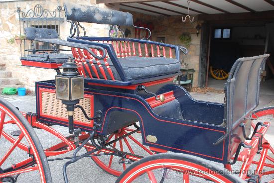 Antig&uuml;edades: Coche de caballos tipo buggy americano - Foto 4