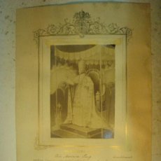 Antigüedades: INDULGENCIA VATICANA DE 1902 CON FOTO DEL PAPA LEON XIII