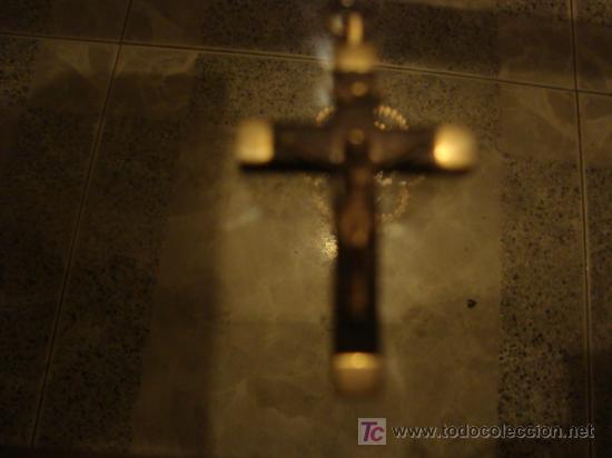 Antig&uuml;edades: antiguo crucificado  4.5 cm - Foto 1