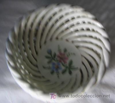 Antig&uuml;edades: CESTITA DE PORCELANA - Foto 1