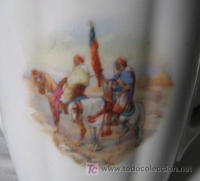 Antig&uuml;edades: CAFETERA DE PORCELANA SIN TAPADERA - Foto 2
