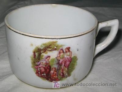 Antig&uuml;edades: TAZA CON ESCENA GALANTE - Foto 1