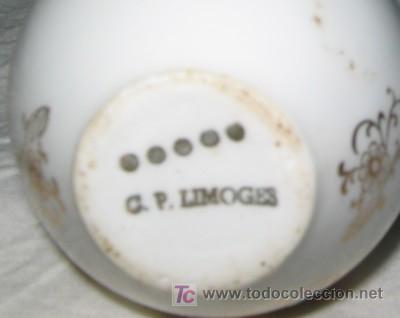 Antig&uuml;edades: PEQUE&Ntilde;O JARRON DE LIMOGES - Foto 2