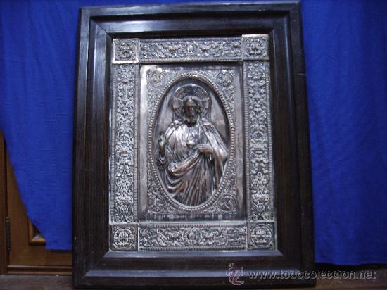Antig&uuml;edades: precioso sagrado corazon - Foto 1