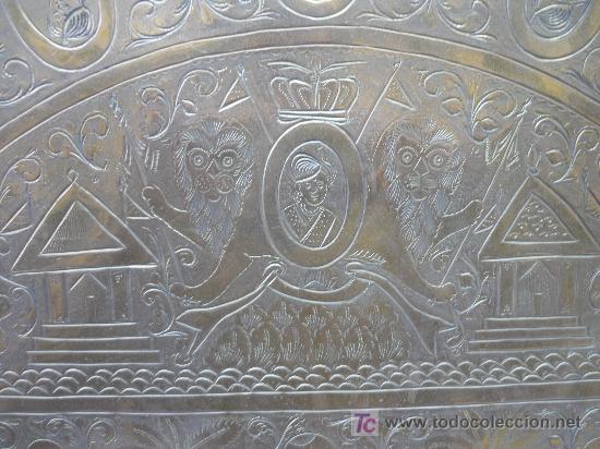 Antig&uuml;edades: Gran bandeja oriental - Foto 10