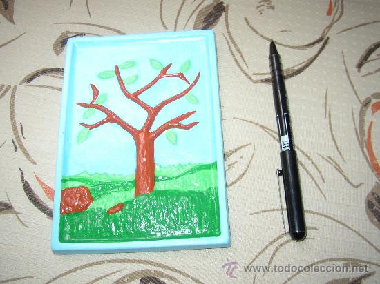 Antig&uuml;edades: Peque&ntilde;o cuadrito aprox.18x10 cms - Foto 2