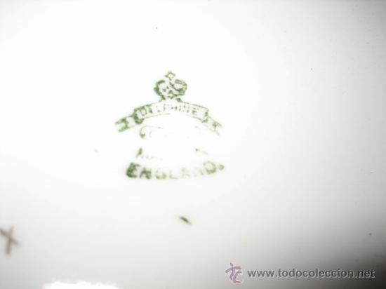 Antig&uuml;edades: BONITO PLATO DE POSTRE  SELLO DELPHINE - Foto 4