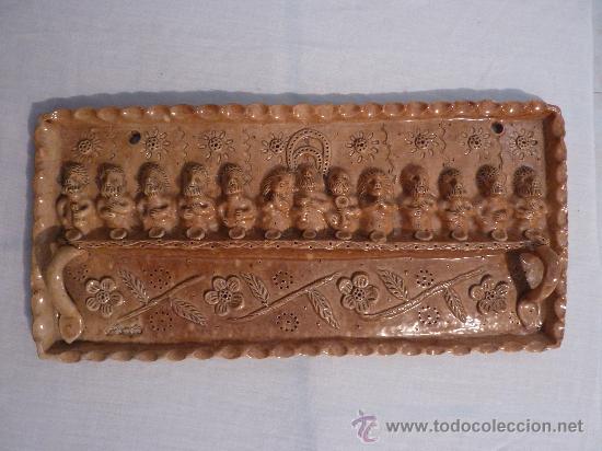 Antig&uuml;edades: SANTA CENA DE CERAMICA - Foto 1