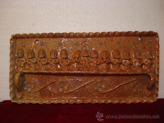 Antig&uuml;edades: SANTA CENA DE CERAMICA - Foto 2