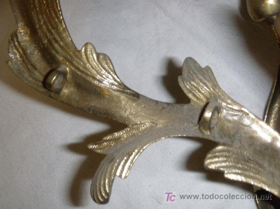 Antig&uuml;edades: APLIQUE DE BRONCE ESTILO LUIS XV - Foto 6