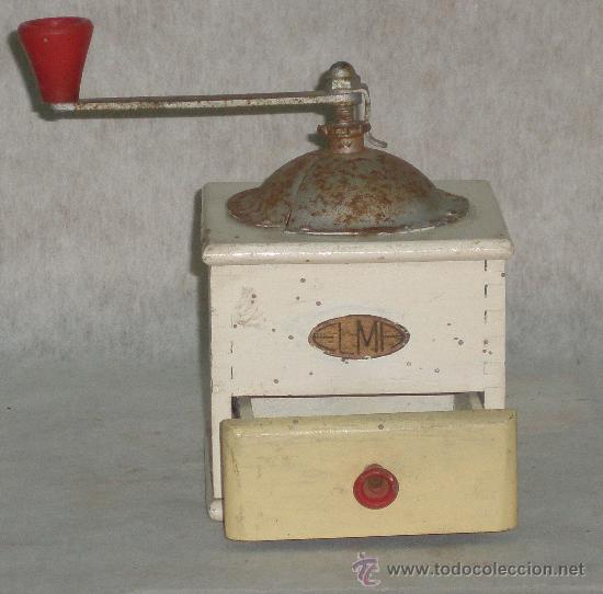 Oggetti Antichi: ANTIGUO MOLINILLO CAFE MARCA ELMA - BONITA PIEZA PARA PRACTICAR LA RESTAURACION