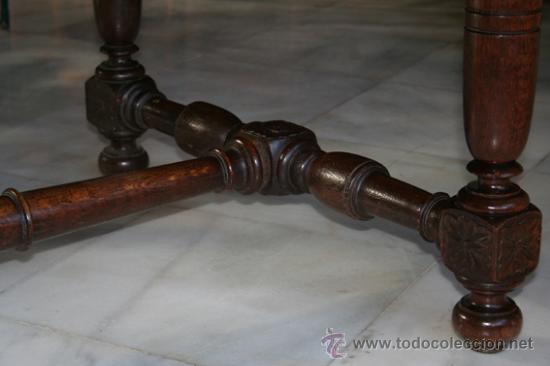 Antig&uuml;edades: MESA DE DESPACHO 1900,ROBLE REF.4526 - Foto 4