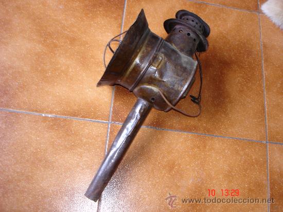 Antig&uuml;edades: ANTIGUO FAROL DE CARRO - Foto 1