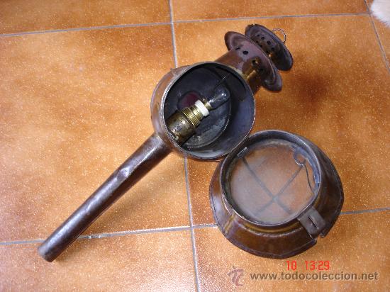 Antig&uuml;edades: ANTIGUO FAROL DE CARRO - Foto 2
