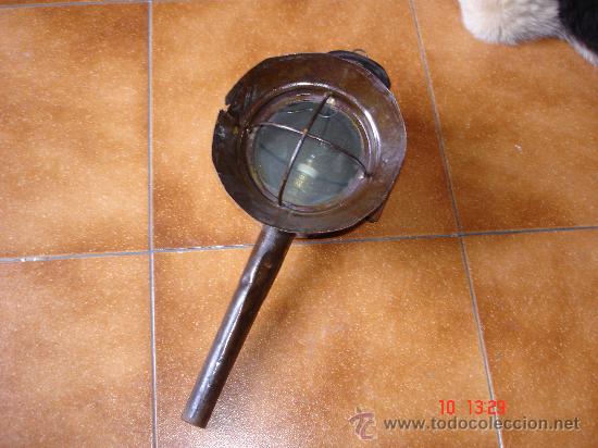 Antig&uuml;edades: ANTIGUO FAROL DE CARRO - Foto 3