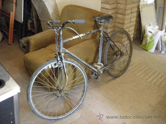 Antig&uuml;edades: BICICLETA ANTIGUA DE FRENO DE VARILLAS