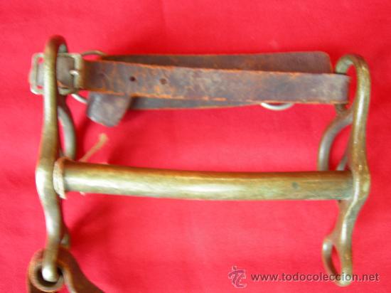 Antig&uuml;edades: BOCAO DE CABALLO EN BRONCE - Foto 1