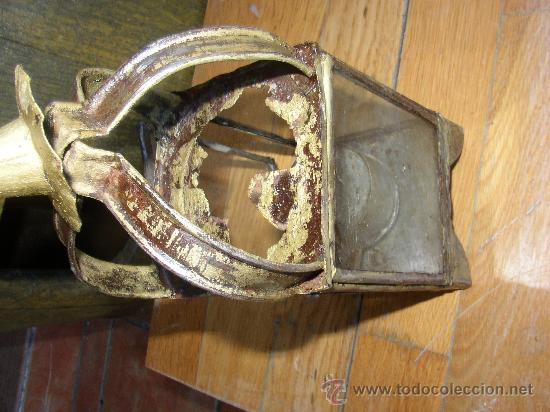Antig&uuml;edades: Antiguo farol de aceite utilizado en Castilla - Foto 3