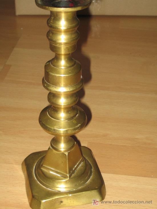 Antig&uuml;edades: ANTIGUO CANDELABRO DE BRONCE - Foto 1