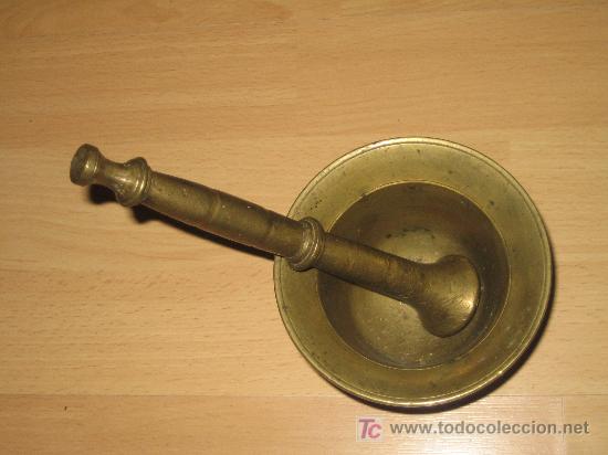 Antig&uuml;edades: ANTIGUO MORTERO DE BRONCE - Foto 2