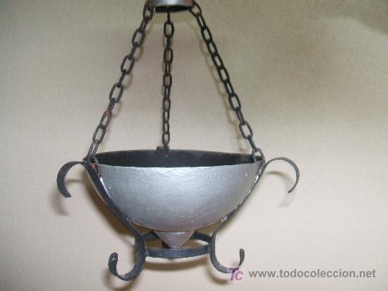Antig&uuml;edades: ANTIGUA LAMPARA VOTIVA. - Foto 1