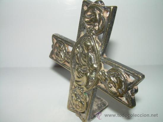 Antig&uuml;edades: ANTIGUA CRUZ DE BRONCE - Foto 2