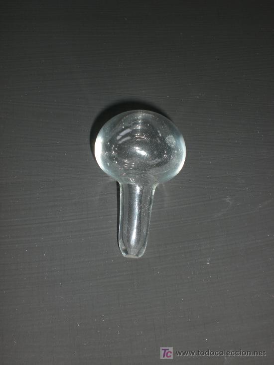 Antig&uuml;edades: ANTIGUO TAPON  DE BOTELLA  CRISTAL SOPLADO