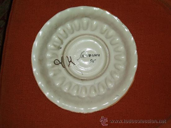 Antig&uuml;edades: ANTIGUO PLATO DE CERAMICA - Foto 2