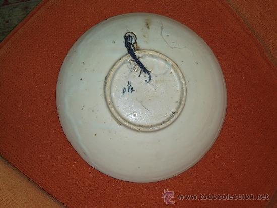 Antiguidades: ANTIGUO PLATO DE CERAMICA ESPA&Ntilde;OLA