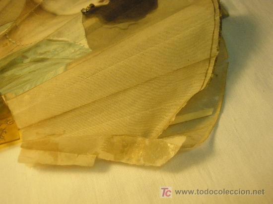 Antig&uuml;edades: ABANICO DE SEDA PINTADA PARA RESTAURAR - Foto 5
