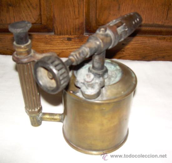 Antig&uuml;edades: ANTIGUO SOPLETE DE METAL - Foto 1
