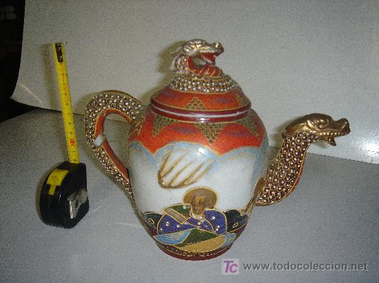 Antig&uuml;edades: tetera super antigua china - Foto 3