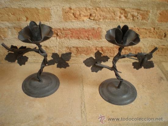 Antiques: VIEJOS PORTAVELAS