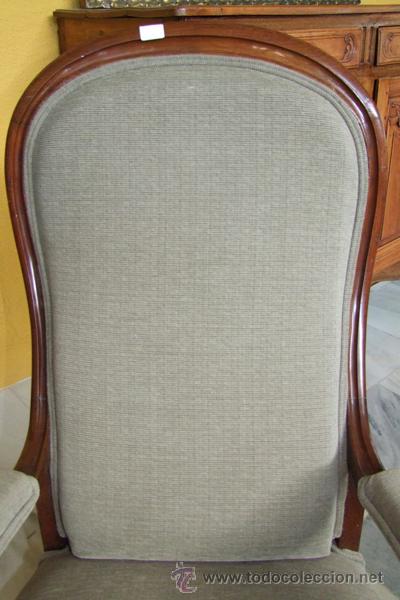 Antig&uuml;edades: SILLON NAPOLEON I,CAOBA REF.2431 - Foto 5