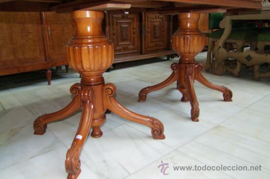 Antig&uuml;edades: MESA PARA COMEDOR, INGLESA, EN RA&Iacute;Z REF.4220 - Foto 5