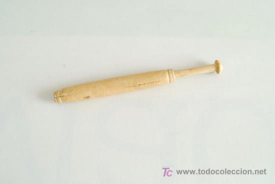Antig&uuml;edades: Bolillo popular. Encaje de bolillos - Foto 1